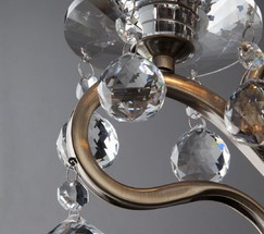 Настенный светильник 12505/2 античная бронза Strotskis