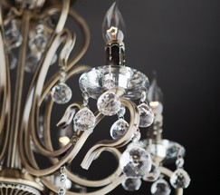 Люстра 12505/6 античная бронза Strotskis