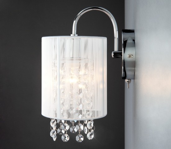 Настенный светильник 1188/1B хром