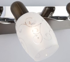 Настенный светильник 60301/2 хром/венге