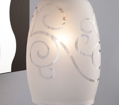 Настенный светильник 60301/1 хром/венге