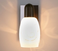 Настенный светильник 60301/1 хром/венге