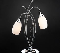 Настольная лампа 22080/2T хром