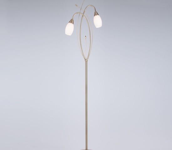 Торшер 22080/2F античная бронза