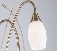 Торшер 22080/2F античная бронза