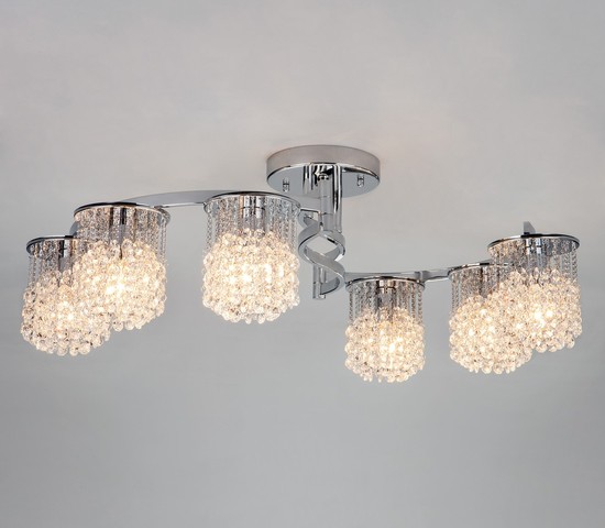 Люстра 3222/6 хром Strotskis