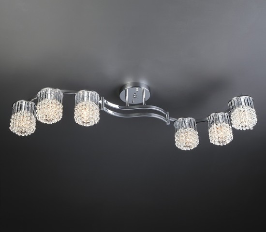 Люстра 3222/6 хром Strotskis