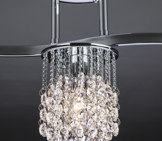 Люстра 3222/3 хром Strotskis