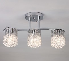 Люстра 3222/3 хром Strotskis