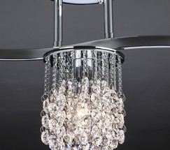 Люстра 3222/3 хром Strotskis