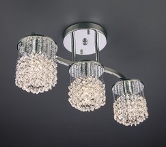 Люстра 3222/3 хром Strotskis