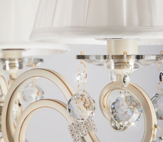 Торшер 12075/3F белый Strotskis