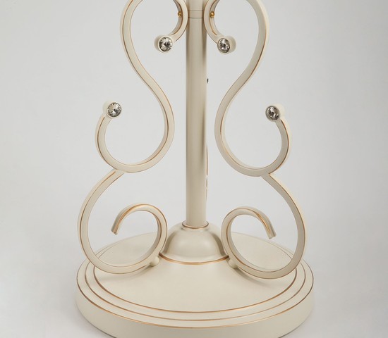 Торшер 12075/3F белый Strotskis