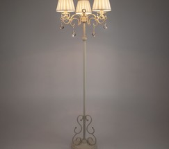 Торшер 12075/3F белый Strotskis