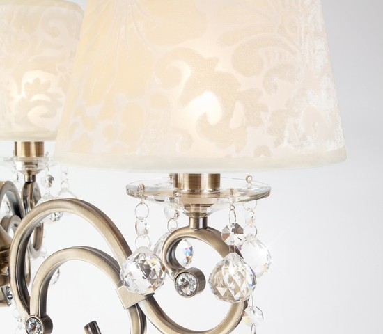 Торшер 1448/3F античная бронза Strotskis торшер