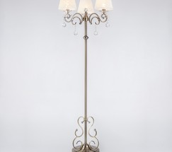 Торшер 1448/3F античная бронза Strotskis торшер