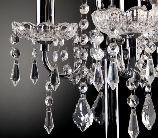 Настольная лампа 2045/3T хром/белый настольная лампа