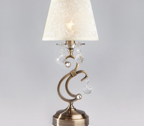 Настольная лампа 1448/1T античная бронза Strotskis настольная лампа