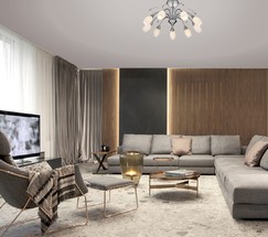 Люстра 22080/9 хром