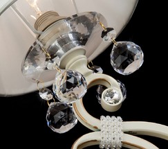 Настольная лампа 12075/1T белый Strotskis настольная лампа