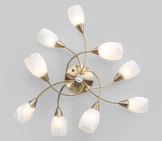 Люстра 2275/9 античная бронза