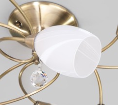 Люстра 2275/9 античная бронза