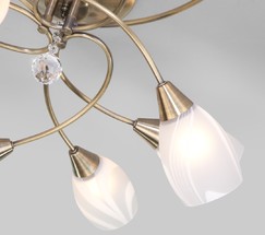 Люстра 2275/9 античная бронза