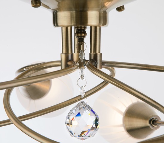 Люстра 2275/6 античная бронза