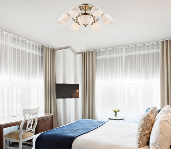 Люстра 22010/6+2 античная бронза