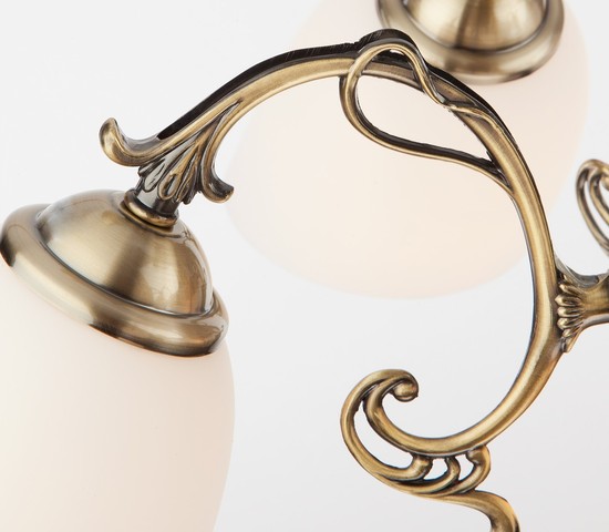 Люстра 22010/6+2 античная бронза