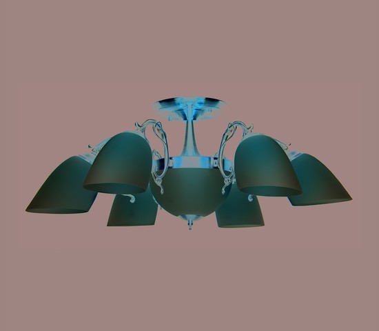 Люстра 22010/6+2 античная бронза