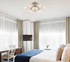 Люстра 22010/6+2 античная бронза