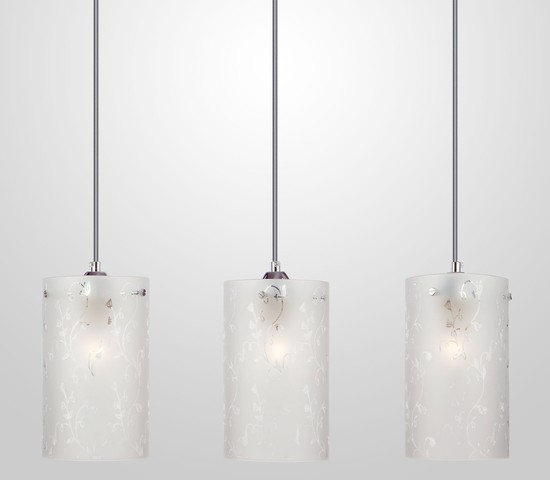 Люстра 1129/3 хром