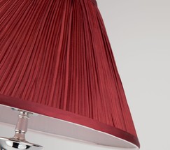 Настольная лампа 008/1T MRD (бордо)