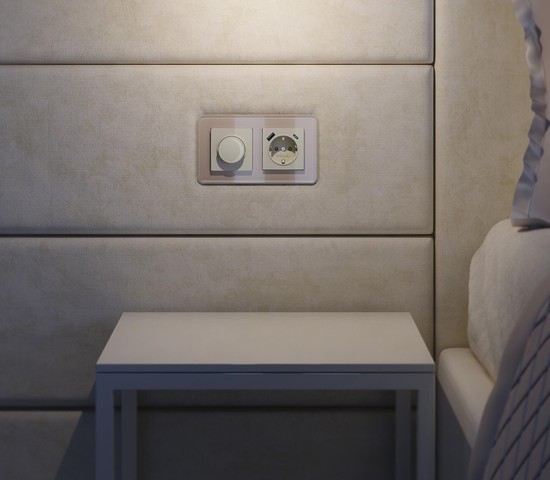 Рамка на 2 поста Elite (дымчатый, стекло) (W0022417)