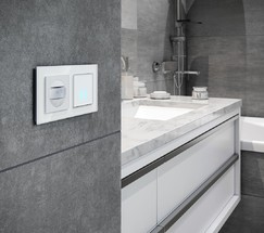 Датчик движения 500 Вт, двухпроводный (белый) (W1155101)