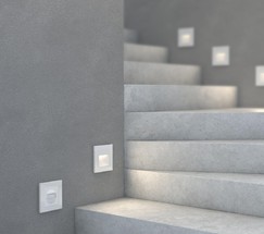 Датчик движения 500 Вт, двухпроводный (белый) (W1155101)