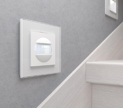 Датчик движения 500 Вт, двухпроводный (белый) (W1155101)