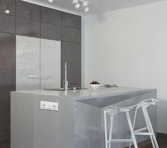 Датчик движения 500 Вт, двухпроводный (белый) (W1155101)