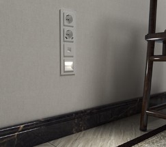 Розетка Ethernet RJ-45 (белый) (W1181001)