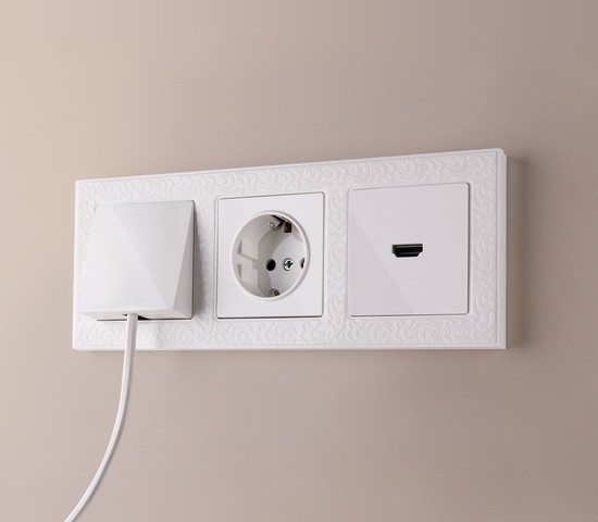 Розетка HDMI (белый) (W1186001)