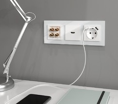 Розетка HDMI (белый) (W1186001)