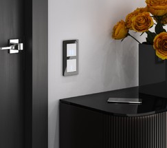 Сенсорный выключатель одноклавишный с функцией Wi-Fi (белый) (W4510601)