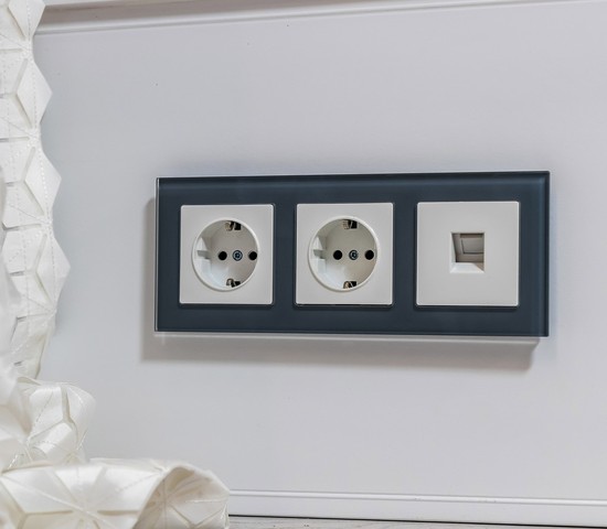 Телефонная розетка RJ-11 (белый) (W1182001)