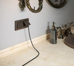 Набор клавиш для выключателя двухклавишного (бронзовый) (W1129012)