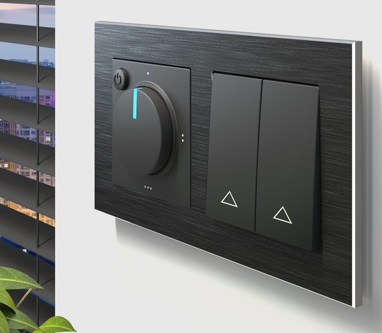 Терморегулятор электромеханический для теплого пола (черный) (W1151108)