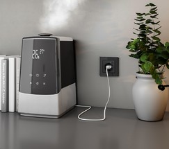 Розетка Wi-Fi (черный матовый) (W1171608)