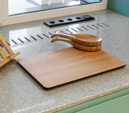 Выключатель одноклавишный проходной с подсветкой (черный матовый) (W1112108)