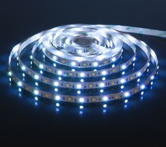 Лента светодиодная 60Led 14,4W IP20 RGB 6500K холодный белый (5050+5050 24V 60Led 14,4W IP20 RGBW)