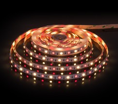 Лента светодиодная 60Led 14,4W IP20 RGB 3300K теплый белый (5050+5050 24V 60Led 14,4W IP20 RGBW)